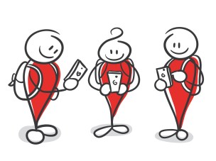 Stick Figure Series Red / Game on Smartphone